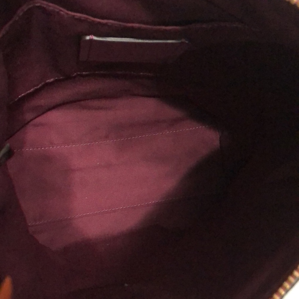 Coach Metallic Berry Pebble Leather Bag - Picture 10 of 11